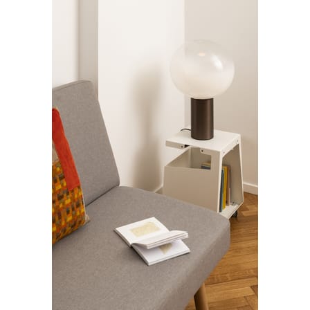 Lampe de table Laguna verre or métal / Ø 26 x H 38 cm - Artemide