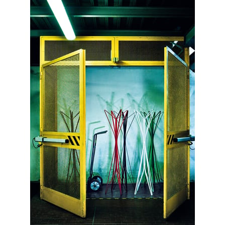 Portemanteau sur pied Aster métal blanc / 4 branches - Zanotta