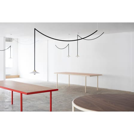 Suspension Ceiling Lamp n°4 métal noir / H 95 x L 149,5 cm - valerie objects