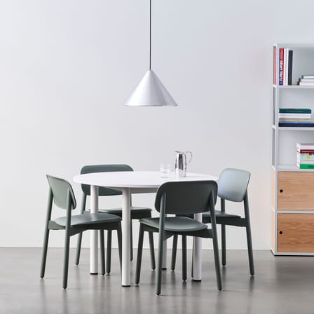 Table ronde Annex blanc / Ø 110 cm - Hay