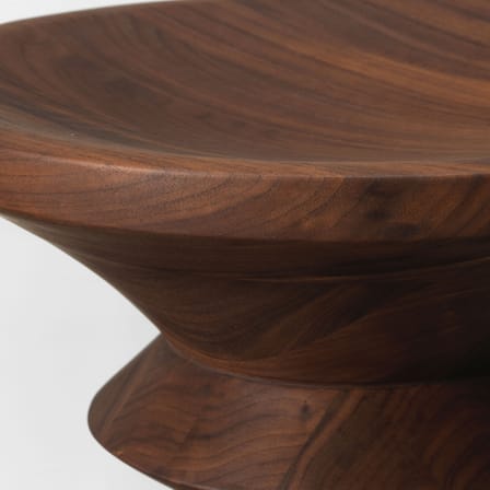 Tabouret Stools bois marron / Modèle A - Vitra