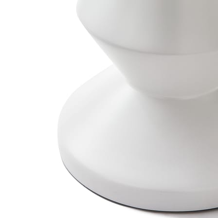 Tabouret Zig Zag OUTDOOR blanc - Pols Potten