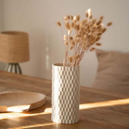 Vase Sillage céramique beige - Jars Céramistes