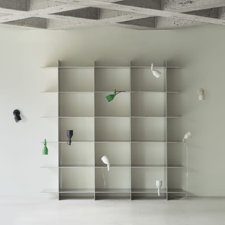 Applique Klip métal gris  / Seconde vie - Normann Copenhagen
