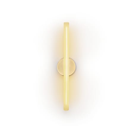 Applique salle de bains Kilter Short LED métal or / H 50 cm - Orientable - TALA