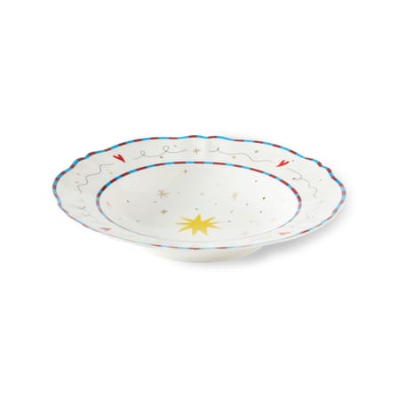 Assiette creuse Il frutto della passione - Star céramique jaune / Ø 23 cm - Bitossi Home
