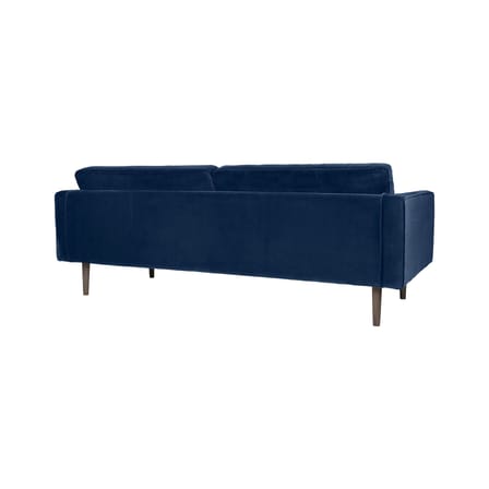 Canapé droit Wind tissu bleu / L 200 cm - Velours - BROSTE COPENHAGEN