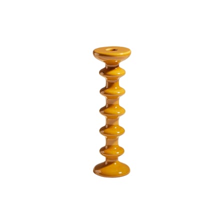 Slave Candle stick ceramic yellow / H 30 cm - Maison Sarah Lavoine