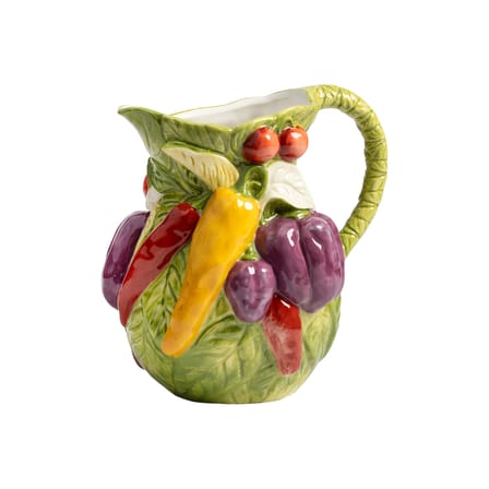 Carafe Legume Pepper céramique multicolore / 2,5 Litres - & klevering
