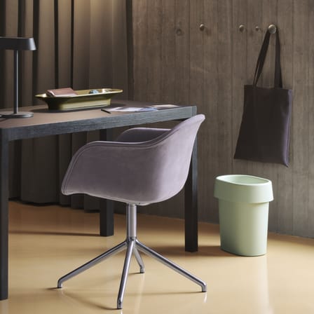 Centre de table Mere céramique marron / Plat - 51,5 x 21,5 cm - Muuto