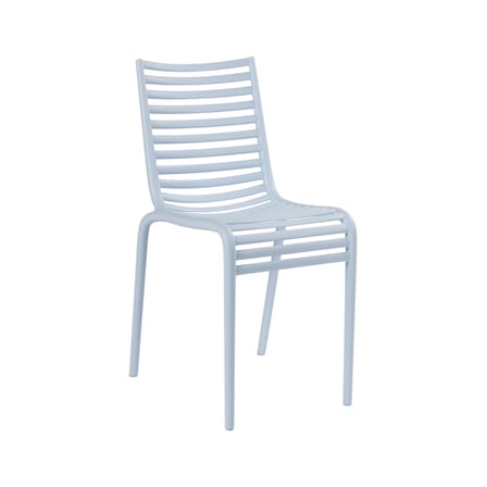 Chaise empilable PIP-e plastique bleu / Philippe Starck, 2010 - Driade