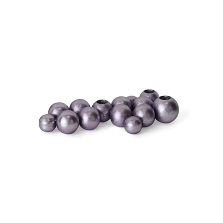 Chandelier Bubble métal violet / 25 x 12 cm - HK LIVING