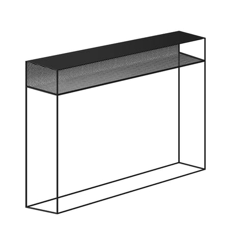 Console Tristano métal noir / L 124 cm - Zeus