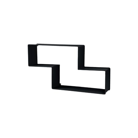Étagère Dédal métal noir / Matégot - L 90 cm - Réédition 50' - Gubi