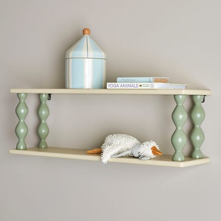 Etagère murale Bibiola bois vert / L 80 x H 26 cm - Bloomingville