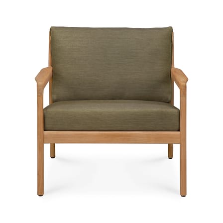 Fauteuil rembourré Jack Outdoor / Teck - Ethnicraft