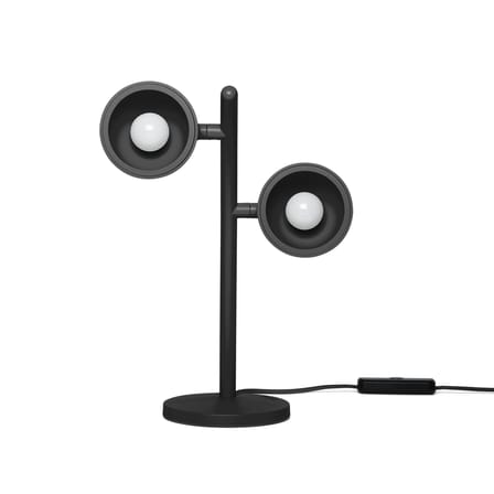 Lampe de table Little Lebow métal gris / 2 spots orientable - Fatboy