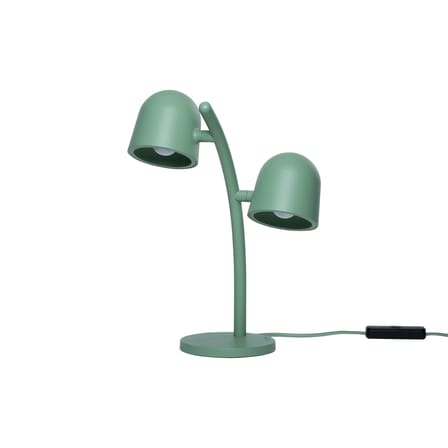 Lampe de table Little Lebow métal vert / 2 spots orientable - Fatboy