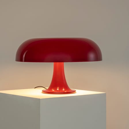 Lampe de table Nesso Ø 54 cm / Lampe champignon rouge iconique - Artemide