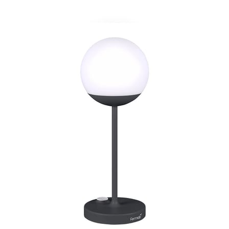 Lampe extérieur sans fil rechargeable Mooon! LED / Sphère plastique - H 41 cm - USB - Fermob