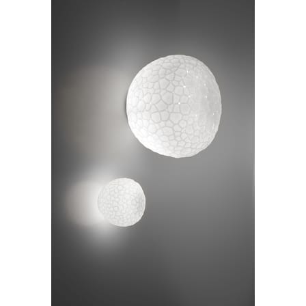 Applique Meteorite LED verre blanc / Plafonnier - Ø 15 cm - Artemide