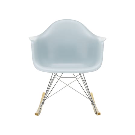 Rocking chair RE RAR - Eames Plastic Armchair plastique bleu / (1950) - Recyclé - Vitra