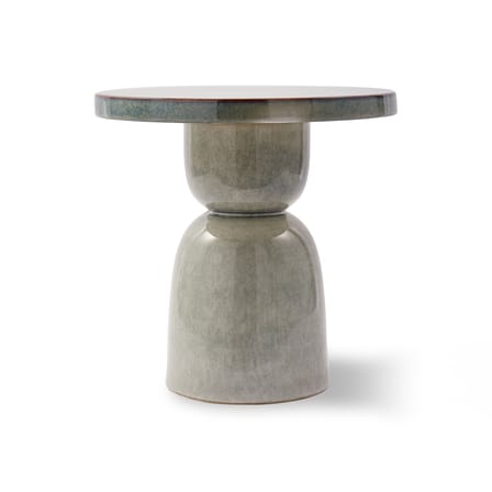 Table d'appoint Pawn céramique gris / Ø 40 x H 40 cm - POLSPOTTEN