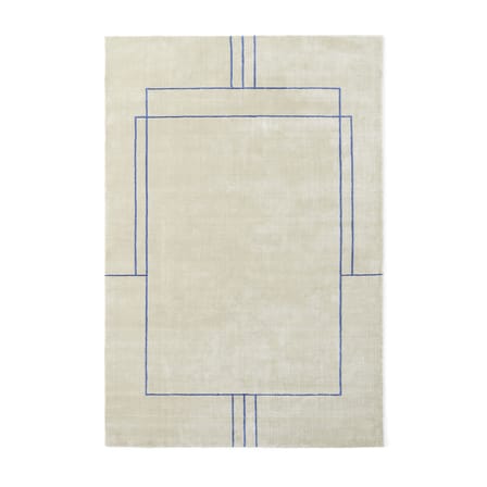 Tapis Cruise AP12  blanc beige / 200 x 300 cm - Tissé main - &tradition