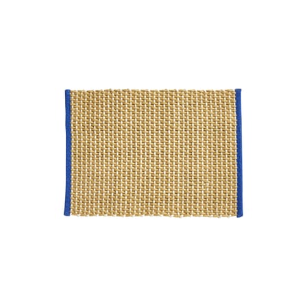 Tappeto  tessuto giallo / Jute & laine - 50 x 70 cm - Hay
