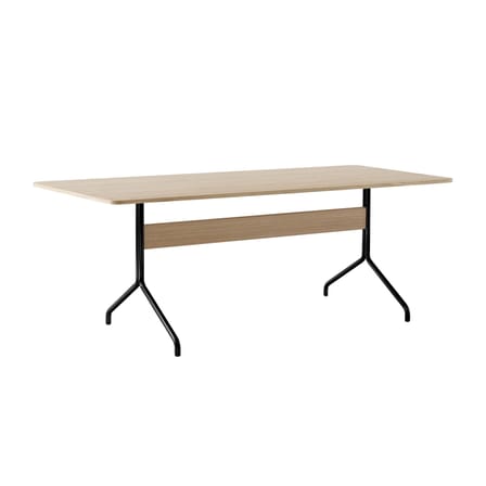 Bureau Pavilion AV19 bois naturel / 200 x 90 cm - &tradition