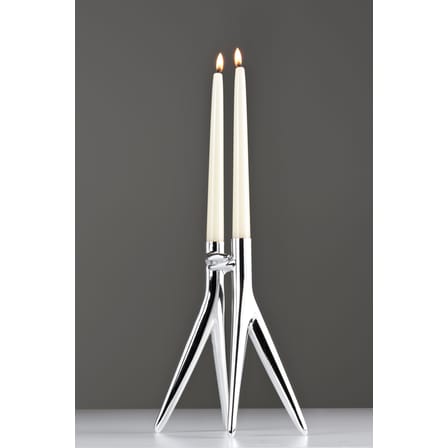 Chandelier Abbracciaio métal argent / Philippe Starck, 2012 - Kartell