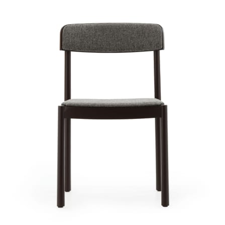 Gepolsterter Stuhl Timb textil grau - Normann Copenhagen