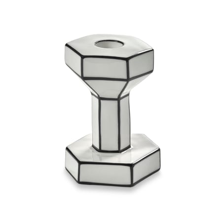 Kerzenleuchter Carte Blanche keramik weiß / Small – H 11,5 cm - Serax