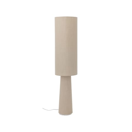 Lampadaire Emmie tissu beige / Ø 28 x H 120 cm - Lin - Bloomingville