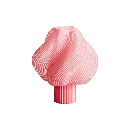 Lampe sans fil rechargeable Soft Serve rose - CRÈME ATELIER