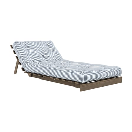 Fauteuil convertible Roots / Dormeuse & lit d'appoint - 3 positions / Structure marron - KARUP DESIGN
