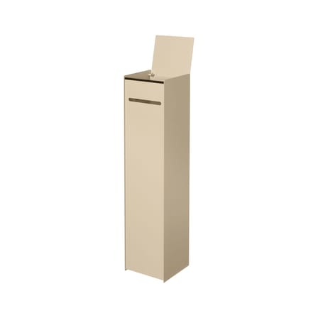 Portarotolo per Carta Igienica Sama metallo beige / Per 5 rotoli - H 59 cm - Ferm Living