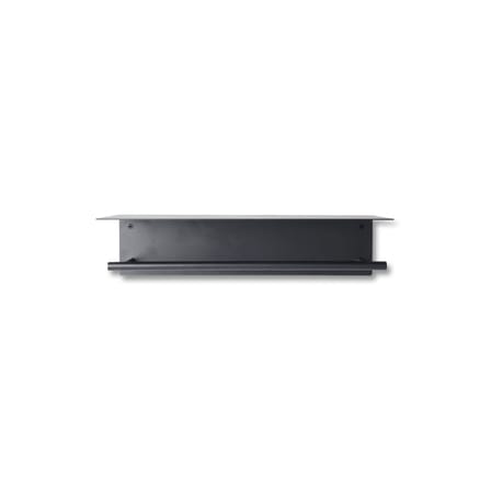 Étagère Dora métal noir / Porte-serviette intégré - Ferm Living