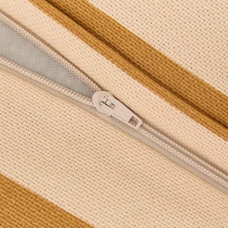 Pouf Vibes Long tissu jaune - NOBODINOZ