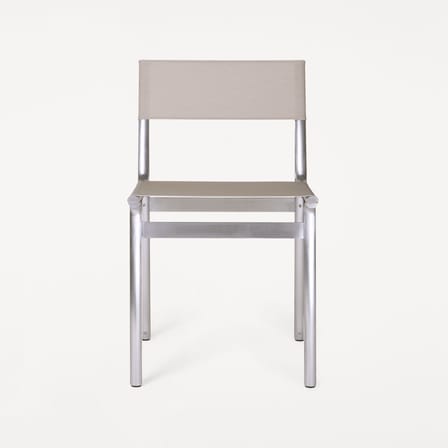 Sedia Union INDOOR tessuto beige / Tessuto in lino - Frama 