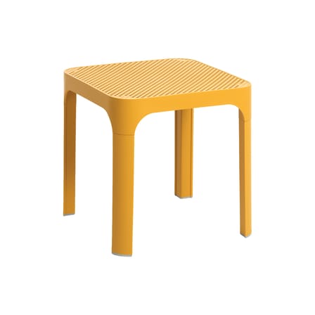 Table d'appoint Net jaune / 40 x 40 x H 40 cm - NARDI