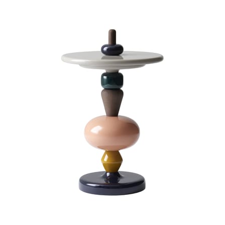 Table d'appoint Shuffle MH1 bois multicolore / Modulable - Ø 45 x H 69 cm - &tradition