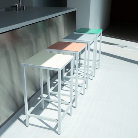 Tabouret haut Alu Stool métal / Medium - H 65 cm - valerie objects
