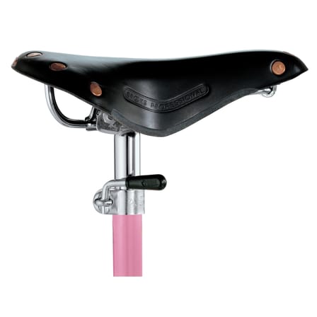 Tabouret haut réglable Sella métal rose /Achille et Pier Giacomo Castiglioni, 1957 - Zanotta