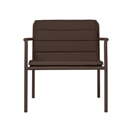 Armlehne  textil braun / Kissen für Lounge Sessel Dapple - Ferm Living