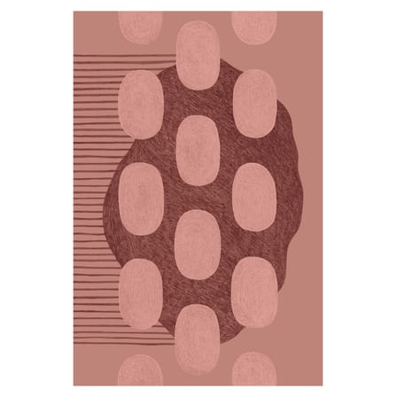 Tapis Cumulus  rose / 200 x 300 cm - Edition limitée 20 ans MID - Made in design Editions