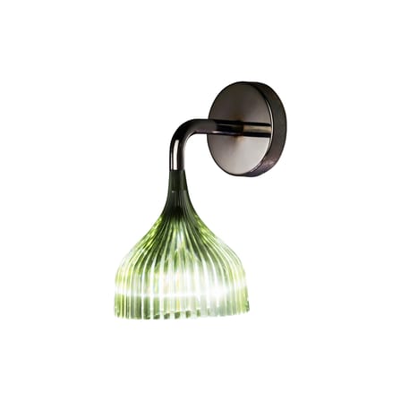 Applique E' plastique vert / Polycarbonate 2.0 - Ferruccio Laviani, 2006 - Kartell