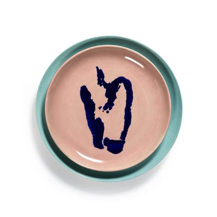 Assiette Feast céramique rose Medium / Ø 22,5 cm - Serax