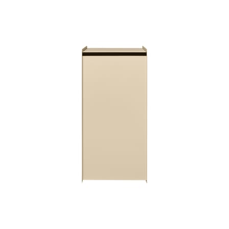 Sama Bathroom bin metal beige / 5 liters - Ferm Living