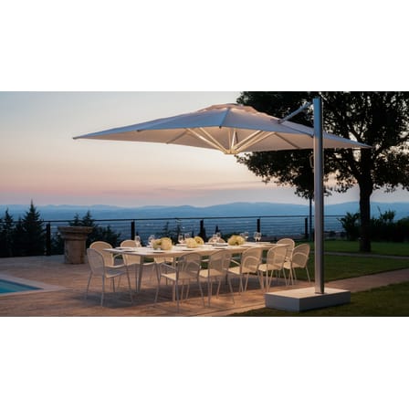 Chaise Ronda XS métal blanc / L 51,5 cm - Emu